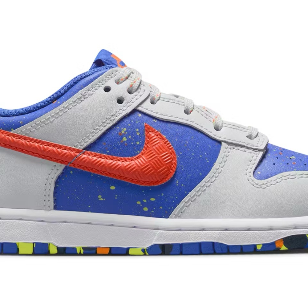 Nike Kids Dunk Low Sneakers - Blue and Orange
Preschool size 13